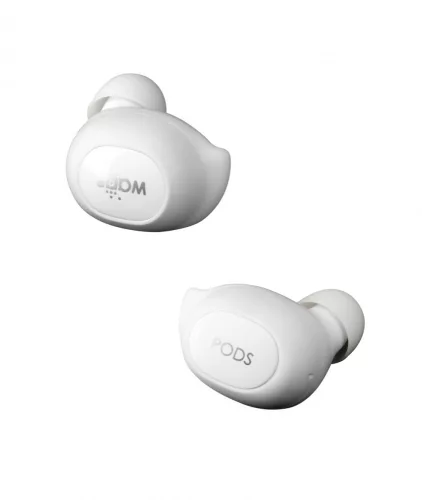 Boompods TWS Bluetooth sztereó headset v5.0 + töltőtok - Boompods GS TWS with Charging Case - fehér