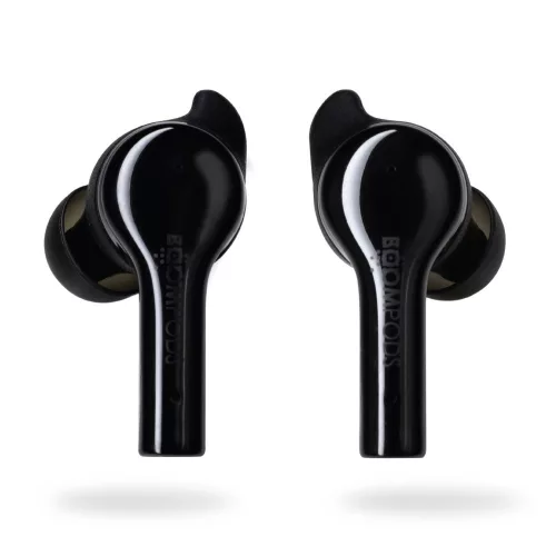 Boompods TWS Bluetooth sztereó headset v5.0 + töltőtok - Boompods Bassline Go TWS with Charging Case - fekete
