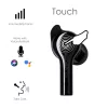 Boompods TWS Bluetooth sztereó headset v5.0 + töltőtok - Boompods Bassline Go TWS with Charging Case - fekete