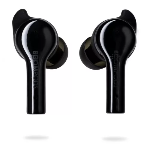 Boompods TWS Bluetooth sztereó headset v5.0 + töltőtok - Boompods Bassline Go TWS with Charging Case - fekete