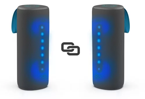 Boompods vezeték nélküli bluetooth hangszóró - Boompods Rhythm-24 - kék/szürke