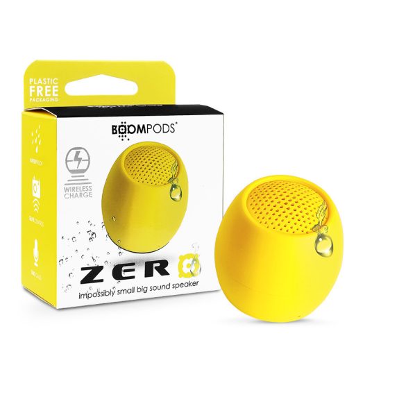 Boompods vezeték nélküli bluetooth hangszóró - Boompods Zero Speaker - sárga