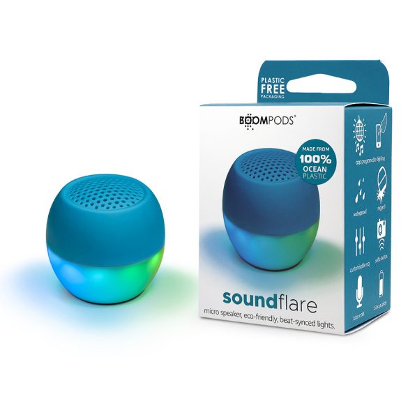 Boompods vezeték nélküli bluetooth hangszóró - Boompods Soundflare Ocean - kék