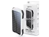 Univerzális hordozható, asztali akkumulátor töltő - Boompods Neutron Solar PowerBank - 2xUSB + Type-C - 10.000 mAh - fehér