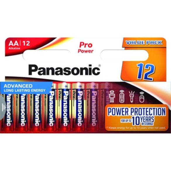 Panasonic LR6PPG/12HH SMART 1,5V AA ceruza tartós alkáli elem 12 db egy csomagban