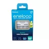 eneloop BQ-CC61USB AA/AAA akkumulátorok töltésére USB csatlakozás