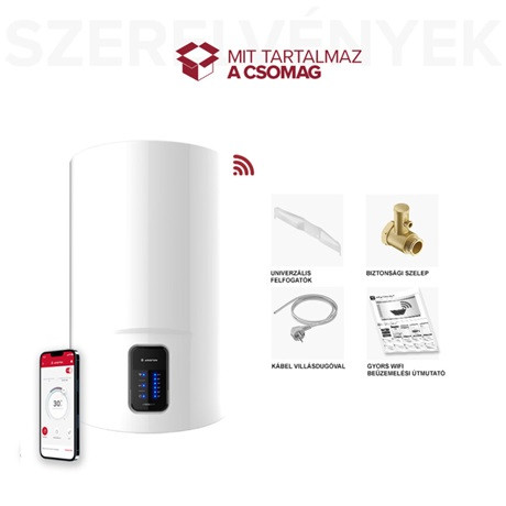 Ariston LYDOS WIFI 50 V 1,8K EU vízmelegítő