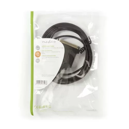 Nedis CCGP60880BK20 usb kábel nyomtató