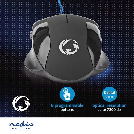 Nedis GMWD110BK egér