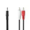 Nedis CAGL22200BK100 audio kábel