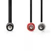 Nedis CAGL22200BK100 audio kábel