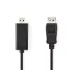 Nedis CCGL37100BK10 displayport - hdmi kábel