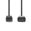 Nedis CCGL37100BK10 displayport - hdmi kábel