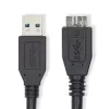 Nedis CCGL61500BK10 usb kábel 1 m