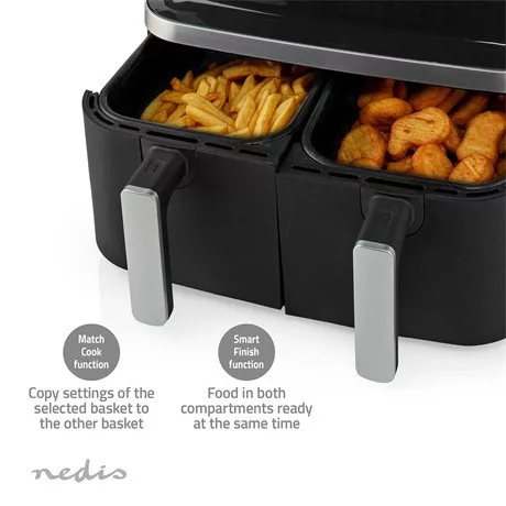 Nedis KAAF320BK forrólevegős sütő