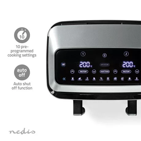 Nedis KAAF320BK forrólevegős sütő