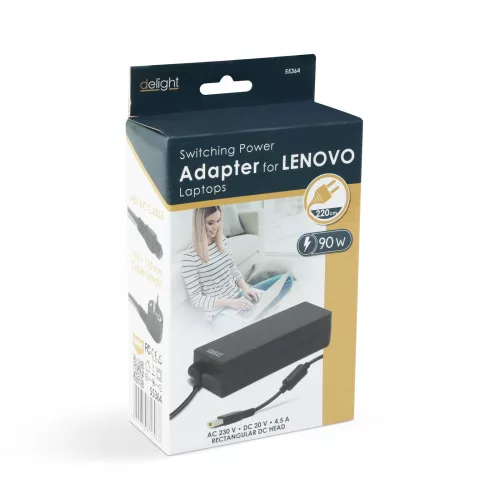 DeLight Laptop adapter - Lenovo (55364)