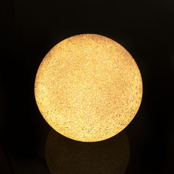 LED kristály hógolyó - 12 cm (55978C)