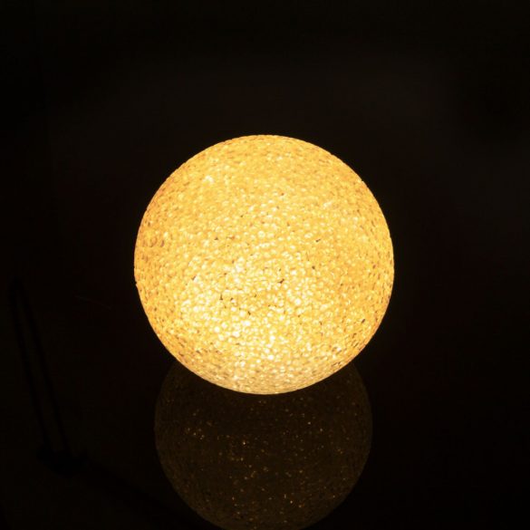 LED kristály hógolyó - 8 cm (55978E)