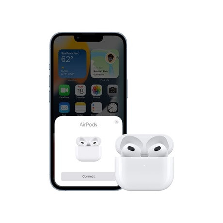 Apple MME73ZM/A airpods 3 bluetooth fülhallgató,magsafe, fehér
