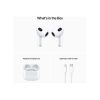 Apple MME73ZM/A airpods 3 bluetooth fülhallgató,magsafe, fehér