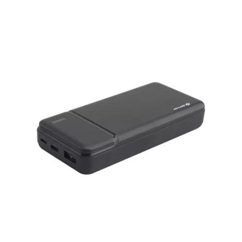 DENVER PBS-10007 10000 mAh Micro USB vagy USB-C powerbank - fekete