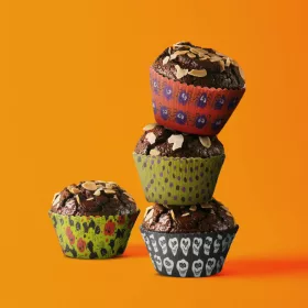 Muffin papír szett - halloween - 100 db / csomag (57168W)