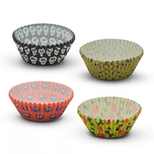 Muffin papír szett - halloween - 100 db / csomag (57168W)