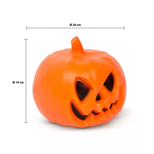 Halloween-i töklámpás - LED-del, hangeffekttel (58111)