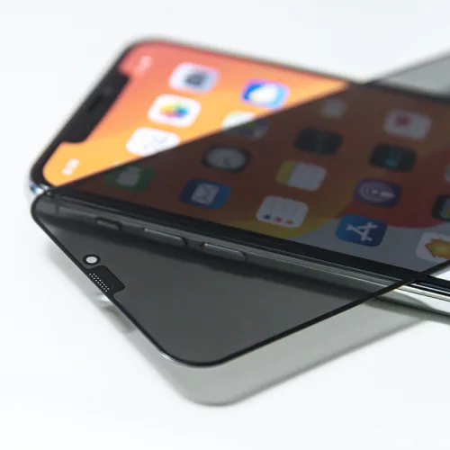 Apple iPhone 7/iPhone 8/SE 2020/SE 2022 üveg képernyővédő fólia - Privacy Glass Full Glue - 1 db/csomag
