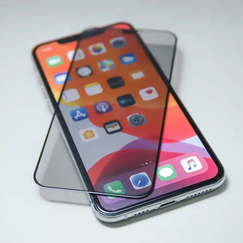 Samsung A525F Galaxy A52/A52 5G/A52s/A53 üveg képernyővédő fólia - Privacy      GlassFull Glue - 1 db/csomag
