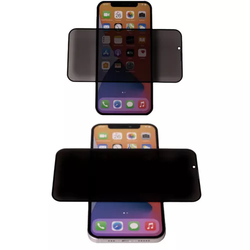 Apple iPhone 12/12 Pro üveg képernyővédő fólia - Privacy Glass Full Glue - 1    db/csomag
