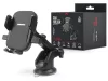 Maxlife univerzális műszerfalra / szélvédőre helyezhető / szellőzőrácsba        illeszthető autós tartó - Maxlife MXCH-07 Car Holder - fekete