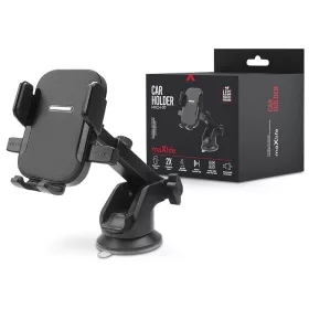   Maxlife univerzális műszerfalra / szélvédőre helyezhető / szellőzőrácsba        illeszthető autós tartó - Maxlife MXCH-07 Car Holder - fekete