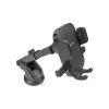 Maxlife univerzális műszerfalra / szélvédőre helyezhető / szellőzőrácsba        illeszthető autós tartó - Maxlife MXCH-07 Car Holder - fekete