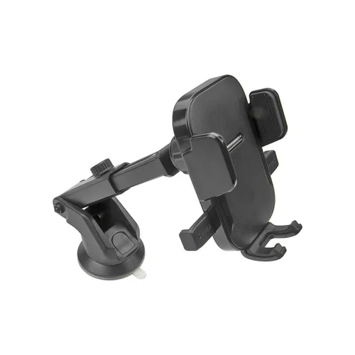 Maxlife univerzális műszerfalra / szélvédőre helyezhető / szellőzőrácsba        illeszthető autós tartó - Maxlife MXCH-07 Car Holder - fekete