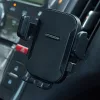 Maxlife univerzális műszerfalra / szélvédőre helyezhető / szellőzőrácsba        illeszthető autós tartó - Maxlife MXCH-07 Car Holder - fekete