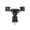Maxlife univerzális szellőzőrácsba illeszthető autós tartó - Maxlife MXCH-05 Car Holder - fekete