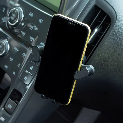 Maxlife univerzális szellőzőrácsba illeszthető autós tartó - Maxlife MXCH-05 Car Holder - fekete