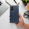 Smart Magneto Book Flip bőrtok - Xiaomi Redmi Note 12 Pro 5G/Poco X5 Pro 5G -   kék