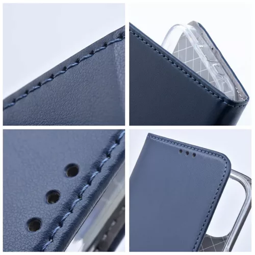 Smart Magneto Book Flip bőrtok - Xiaomi Redmi Note 12 Pro 5G/Poco X5 Pro 5G -   kék