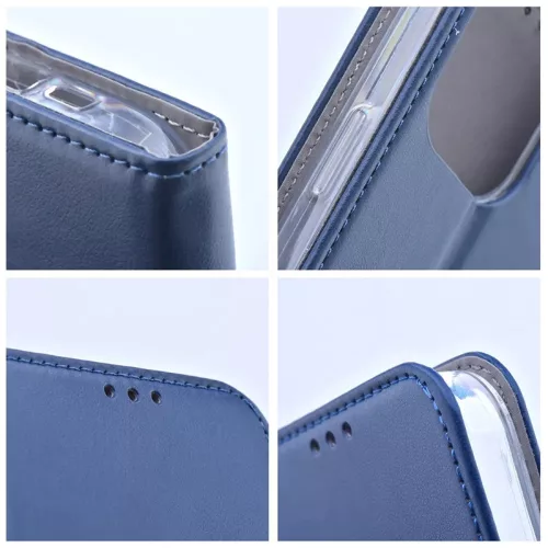 Smart Magneto Book Flip bőrtok - Xiaomi Redmi Note 12 Pro 5G/Poco X5 Pro 5G -   kék