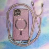 Setty univerzális telefontartó nyakpánt - Setty ST1-15 - rose gold
