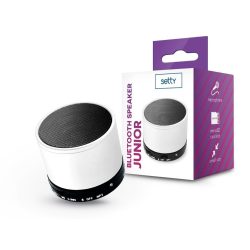   Setty bluetooth mini hangszóró - Setty Junior Bluetooth Speaker - fehér