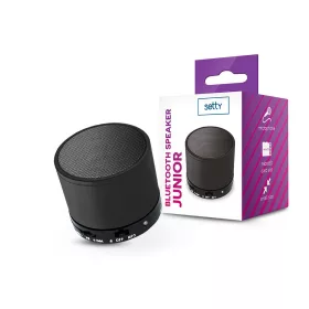   Setty bluetooth mini hangszóró - Setty Junior Bluetooth Speaker - fekete