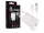 Maxlife USB hálózati töltő adapter + USB - Lightning kábel 1 m-es vezetékkel -  Maxlife MXTC-01 USB Wall Charger - 5V/1A - fehér