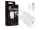 Maxlife USB hálózati töltő adapter + USB - micro USB kábel 1 m-es vezetékkel -  Maxlife MXTC-01 USB Wall Charger - 5V/1A - fehér