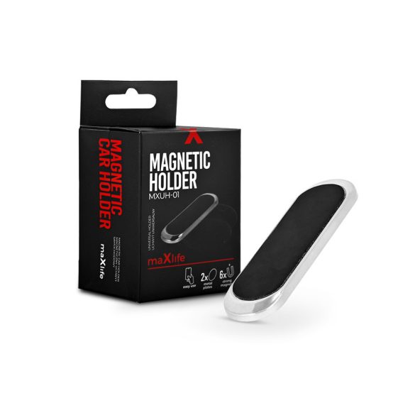 Maxlife univerzális műszerfalra ragasztható mágneses PDA/GSM autós tartó -      Maxlife MXUH-01 Magnetic Holder - fekete