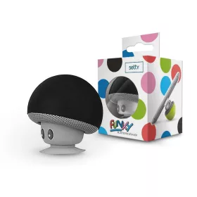   Setty vezeték nélküli bluetooth hangszóró - Setty Funky Bluetooth Speaker -     fekete