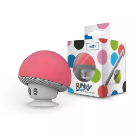   Setty vezeték nélküli bluetooth hangszóró - Setty Funky Bluetooth Speaker -     piros